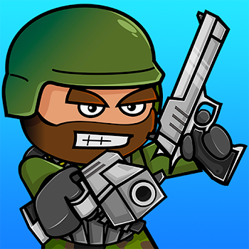 Mini Militia Doodle Army 2 Mod Apk v5.4.0 (Pro Unlocked) icon
